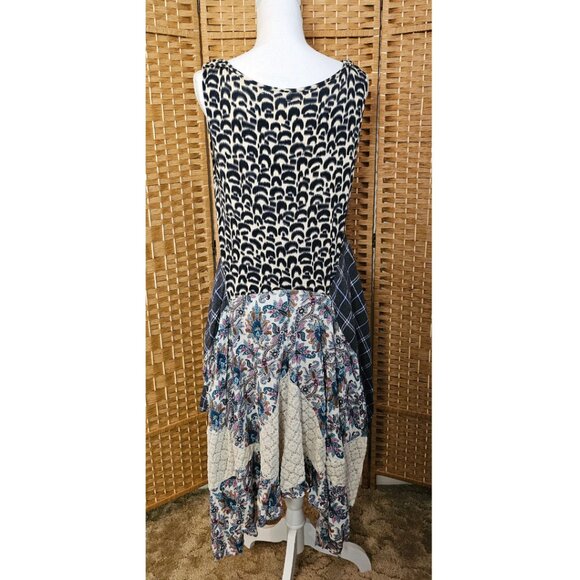 The Morgan Factory Upcycled Boho Tunic Top/Dress M/L - Picture 2 of 9